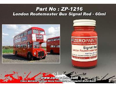 1216 - London Routemaster Bus Red Paint - image 2