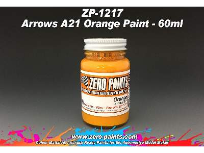 1217 - Arrows A21 Orange Paint - image 1