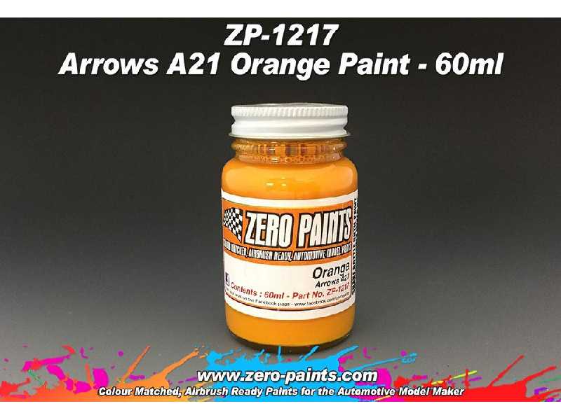 1217 - Arrows A21 Orange Paint - image 1