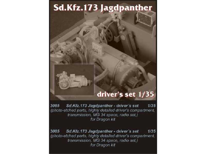 Jagdpanther - driver's set for Dragon - image 1