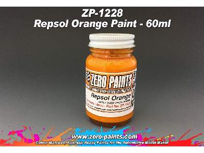 1228 - Repsol Orange Paint - image 1