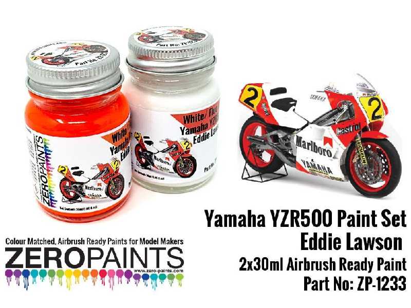 1233 - Amaha Yzr500 Eddie Lawson Set (For Hasegawa Bk3) - image 1 1233 - Amaha Yzr500 Eddie Lawson Set (For Hasegawa Bk3) - image 1