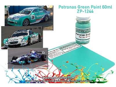 1244 - Petronas Green Paint - image 1