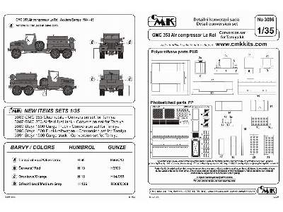 GMC 353 Compresor Le Roi - conversion set for Tamiya Kit - image 2
