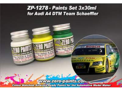 1278 - Audi A4 Dtm Team Schaeffler Paint Set - image 1