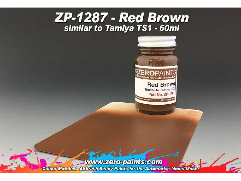 1287 - Red Brown (Similar To Ts1) - image 1