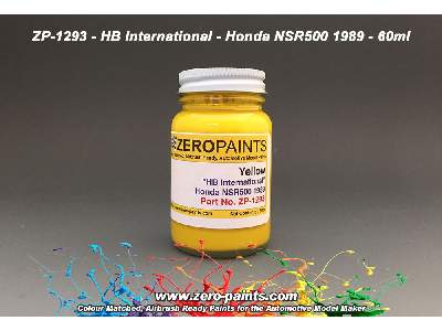 1293 - Hb International Yellow - Honda Nsr500 1989 - image 1