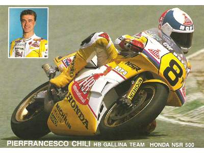 1293 - Hb International Yellow - Honda Nsr500 1989 - image 3