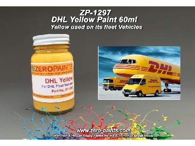 1297 - Dhl Yellow Paint - image 1