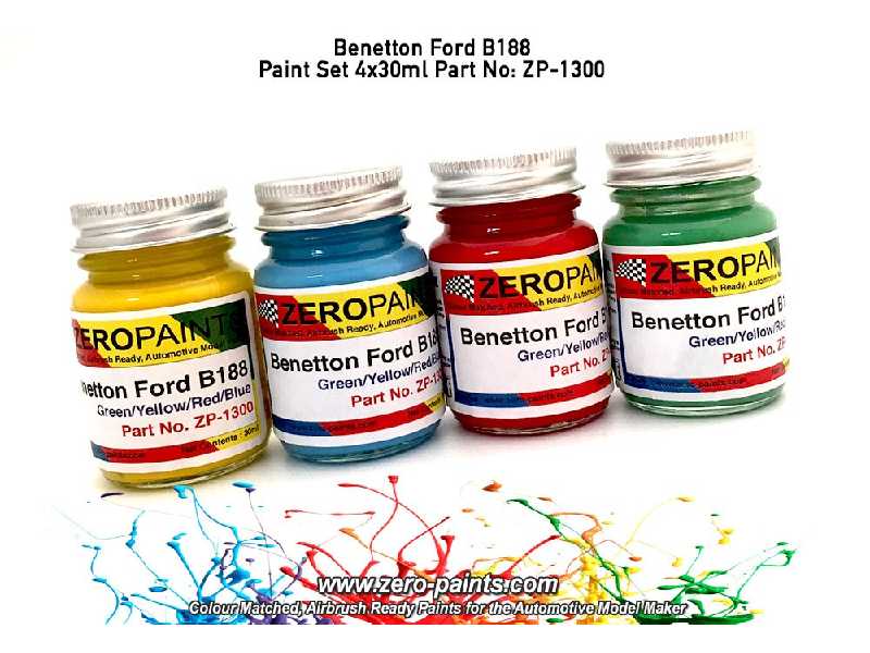 1300 - Benetton Ford B188 Paint - image 1
