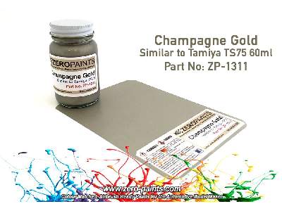 1311 - Champagne Gold Paint (Similar To Ts75) - image 1