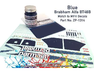1314 - Brabham Alfa Bt46b Blue Paint - image 1