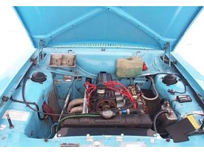 1317 - Ford Escort Mk1 Wrc Blue Paint (Belkits) - image 2