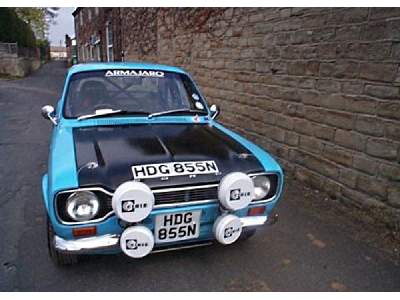 1317 - Ford Escort Mk1 Wrc Blue Paint (Belkits) - image 3