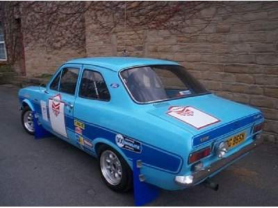 1317 - Ford Escort Mk1 Wrc Blue Paint (Belkits) - image 4