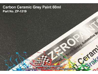 1319 - Carbon Ceramic Grey Paint - image 3