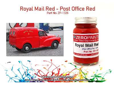 1326 - Royal Mail (Post Office) Red Paint - image 1