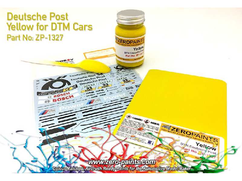 1327 - Deutsche Post Yellow Paint - image 1
