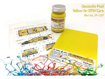 1327 - Deutsche Post Yellow Paint - image 2