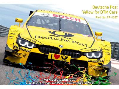 1327 - Deutsche Post Yellow Paint - image 3