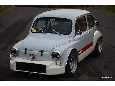 1329 - Corsa Gray - Fiat Abarth (Similar To Ps32) Paint - image 4