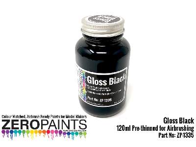 1335 - Gloss Black Paint - image 1