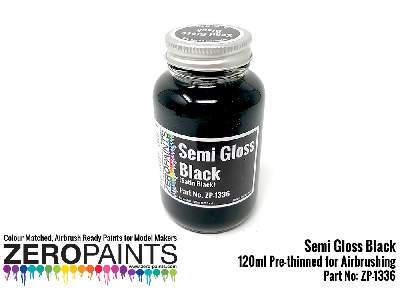 1336 - Semi-gloss Black Paint - image 1