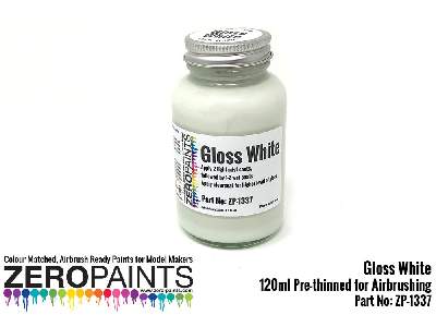 1337 - Gloss White Paint - image 1