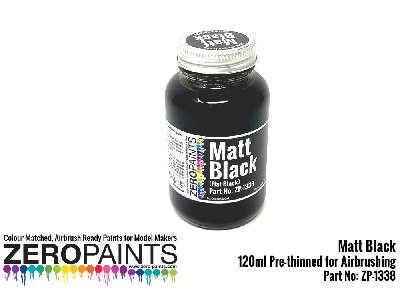 1338 - Matt Black Paint - image 1