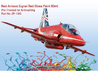 1363 Red Arrows - Signal Red Gloss Paint - image 1