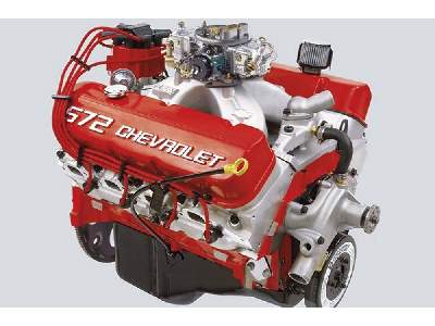 1393 - Chevy Usa Red Engine Paint - image 2