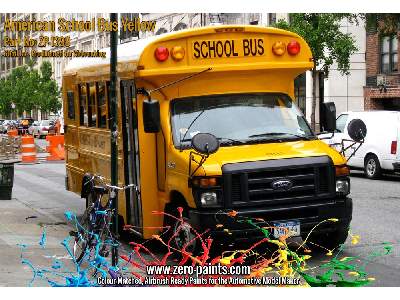 1399 - American School Bus Yellow Paint - image 2