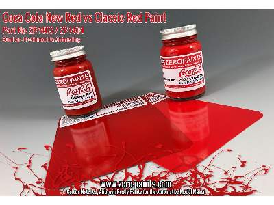 1403 - Coca Cola Classic Red Paint - image 2