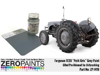 1419 - Ferguson Te20 Petit Gris Grey Paint - image 1