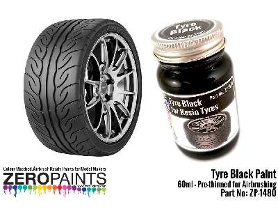 1480 - Tyre Black Paint - image 1