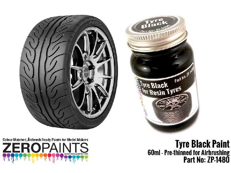 1480 - Tyre Black Paint - image 1