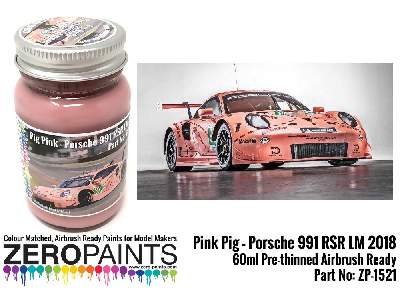 1521 - Pink Pig Porsche 991 Rsr Lm 2018 - image 1