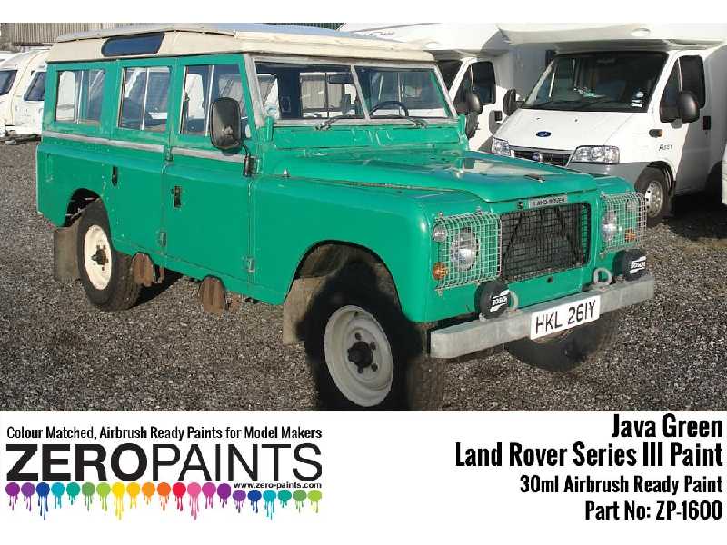 1600hab - Land Rover Series Iii Java Green - image 1