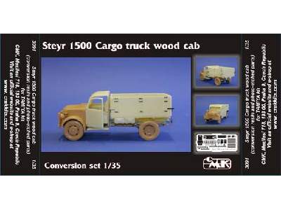 Steyr 1500 Cargo truck wood cab - conversion set for Tamiya - image 1