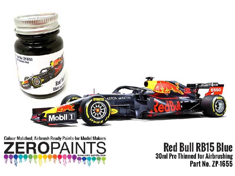 1655 - Redbull Rb15 Blue Paint - image 1