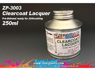 3003 - Clearcoat Lacquer - Pre-thinned Ready For Airbrushing - image 1
