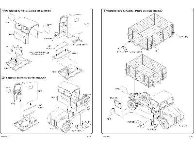 Steyr 1500 Cargo truck wood cab - conversion set for Tamiya - image 3