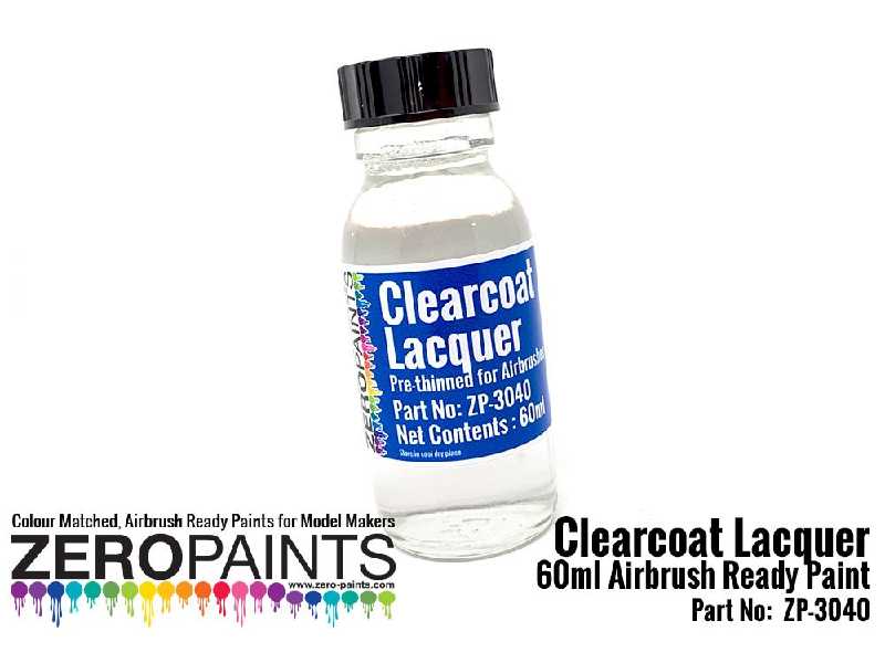 3040 - Clearcoat Lacquer (Pre-thinned Ready For Airbrushing) - image 1