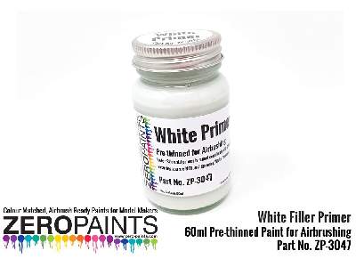 3047 - Airbrushing White Primer/Micro Filler - image 1