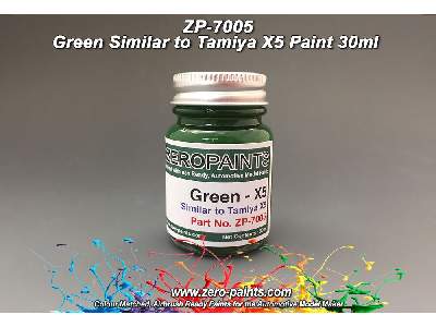7005 - Green Paint (Similar To Tamiya X-5) - image 1