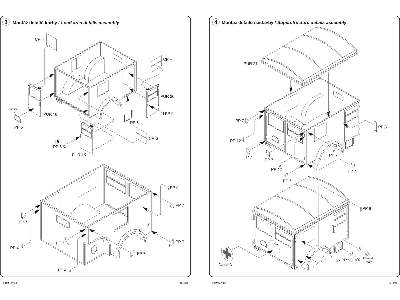 Steyr 1500 Ambulance wood cab - conversion set for Tamiya - image 5