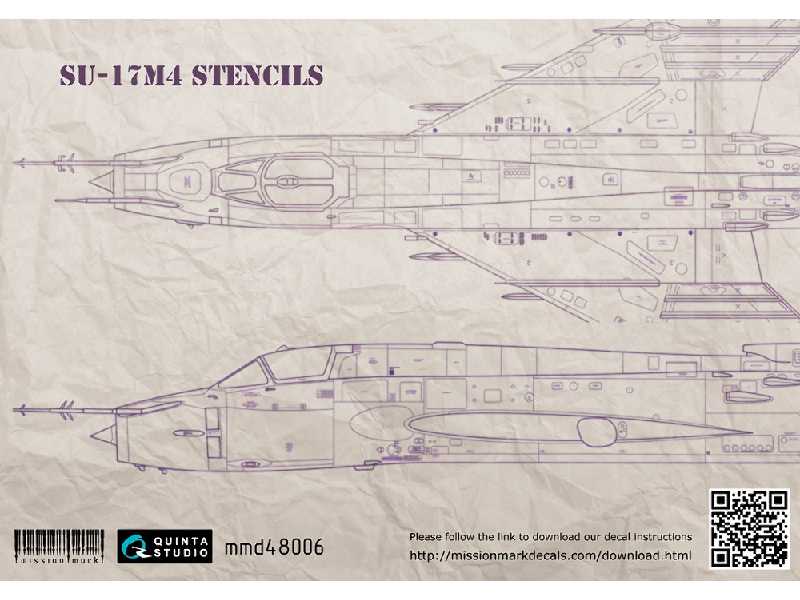Su-17m4 Stencil - image 1