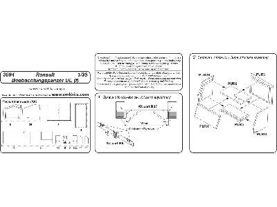 Renault Beobachtungspanzer UE (f) - conversion set for Tamiya - image 2