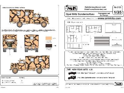 Opel Blitz  Sonderaufbau - conversion set for Tamiya - image 2