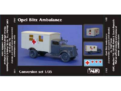 Opel Blitz Ambulance - conversion set for Tamiya - image 1